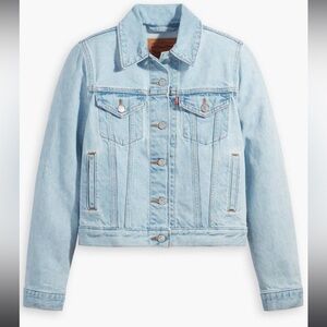 Levi’s light wash original trucker jacket